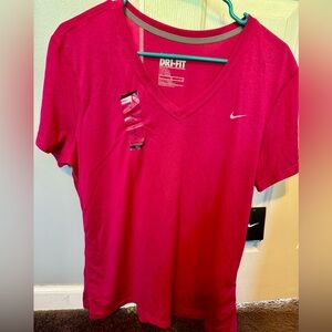 Nike DRI-FIT T-shirt, XL Regular fit, Pink